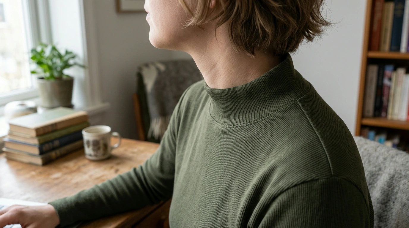 Half Turtleneck Sweater Name: Mock Neck Explained